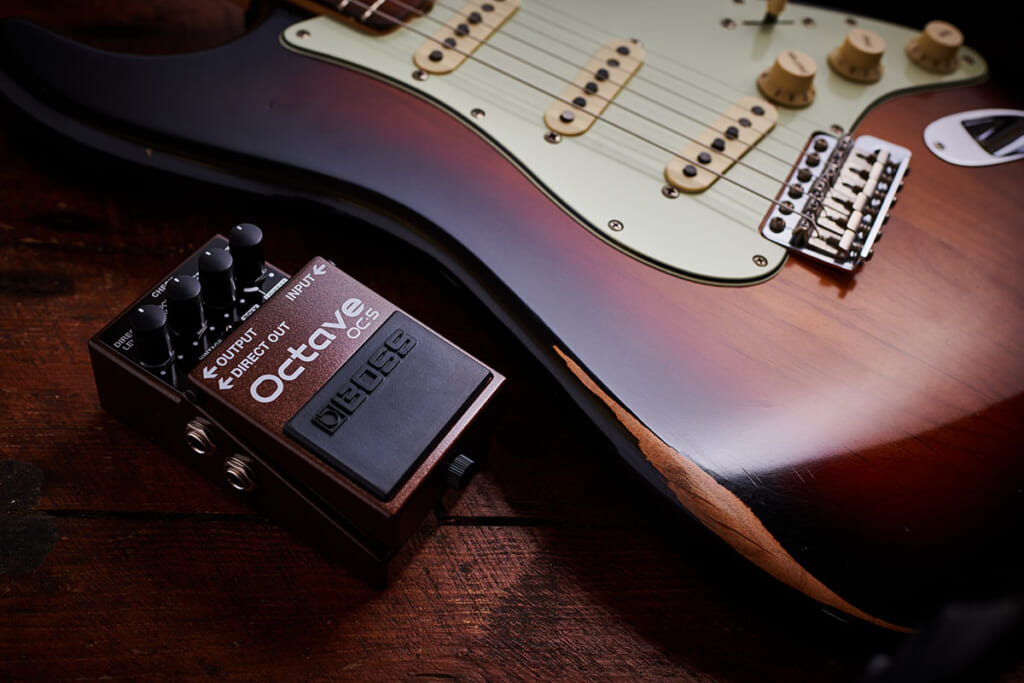 伝統のサウンドと最新技術の融合から生まれた、BOSSの新たなオクターブ