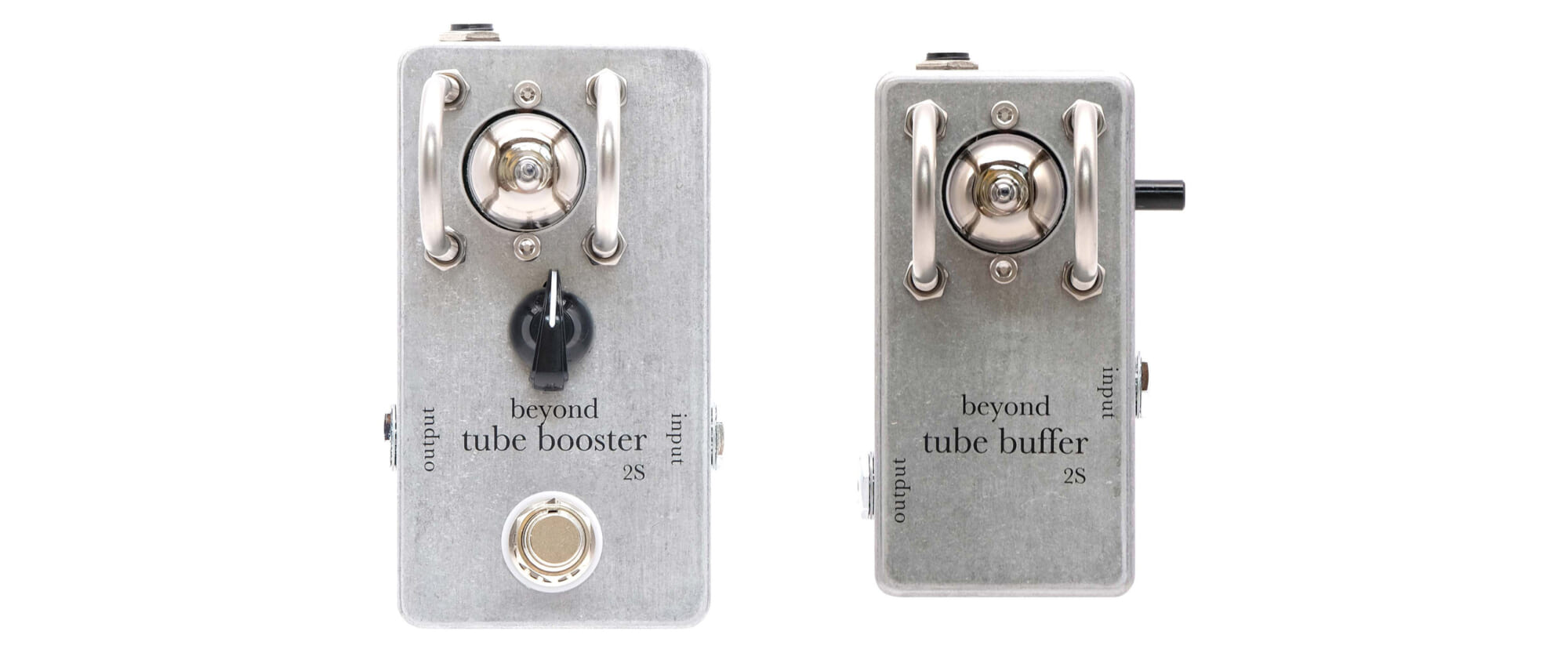 真空管を搭載したbeyondのギター用ブースターとバッファーがモデル