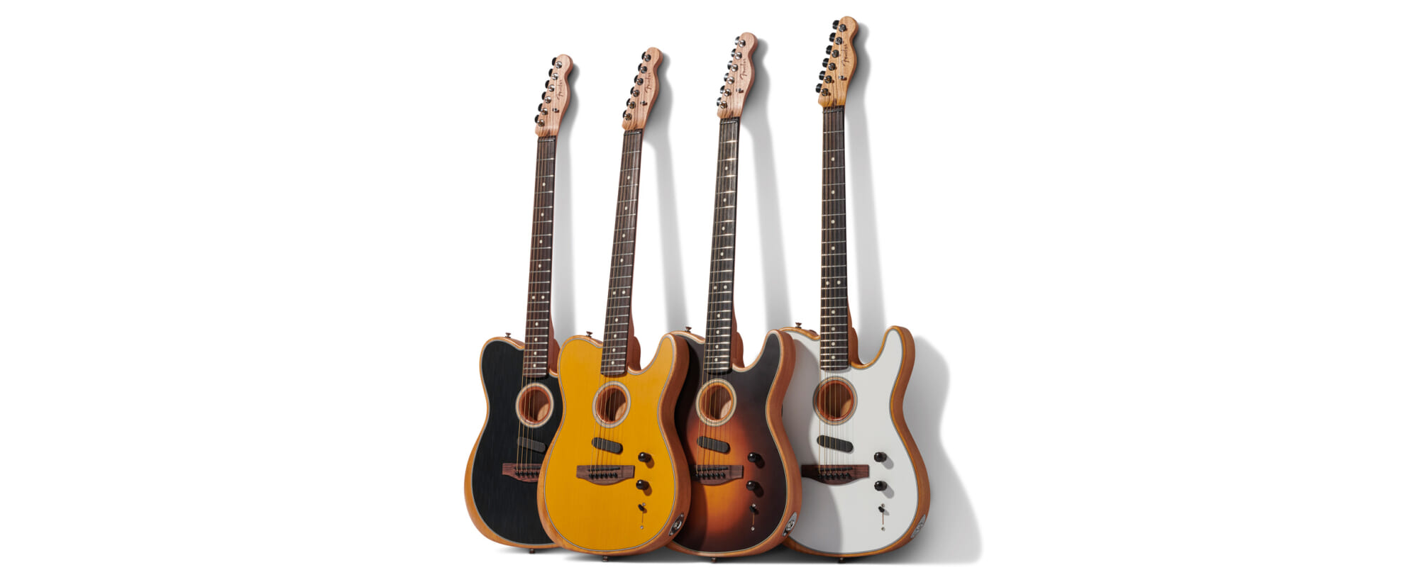 フェンダー、アコースタソニック・シリーズの最新モデル“Acoustasonic