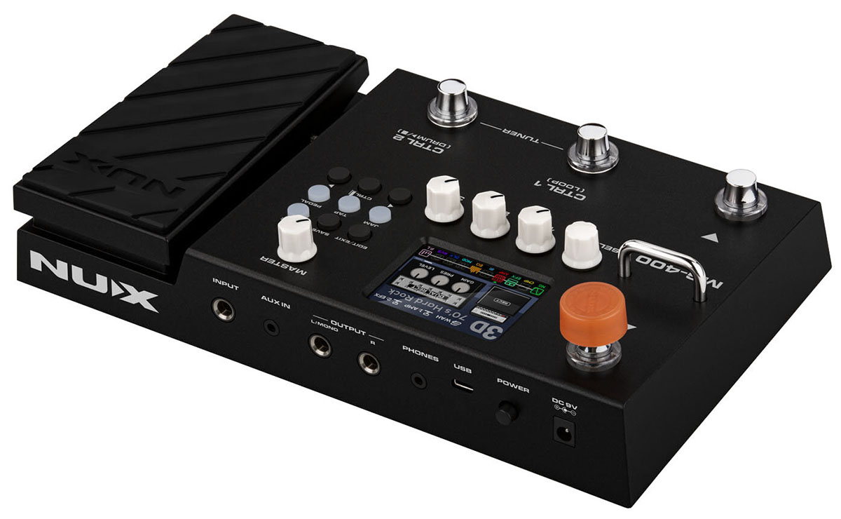 NUXよりマルチ・エフェクターの新製品“MG-400”が登場 | ギター