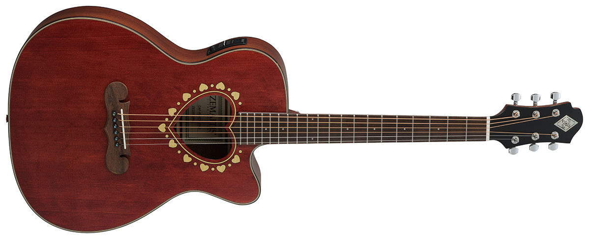 ゼマイティスのエレアコ2機種に新たに3つのカラーが追加 | ギター