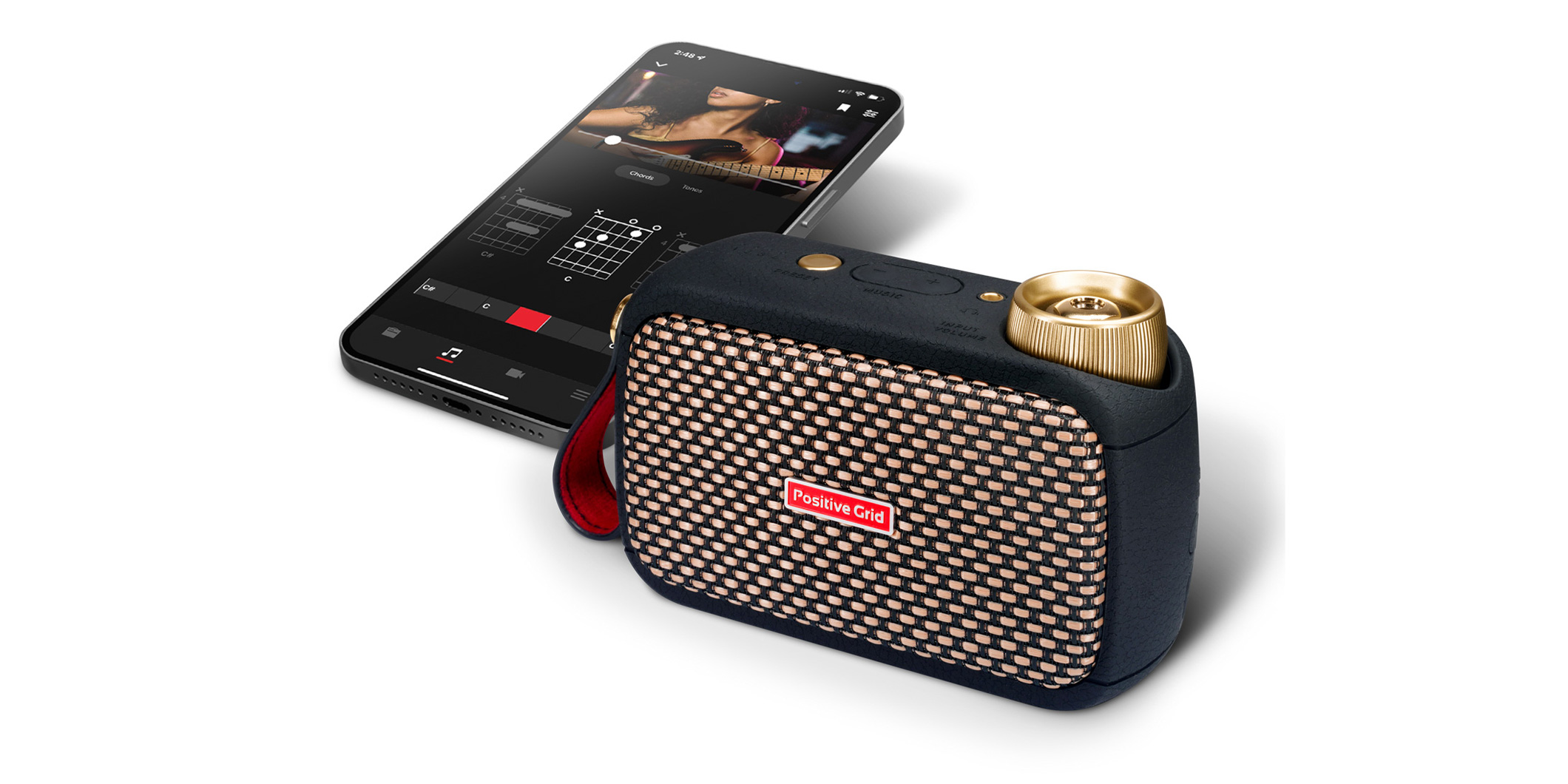 Positive Gridより超小型ギター・アンプ“Spark GO”が登場 分厚い音と