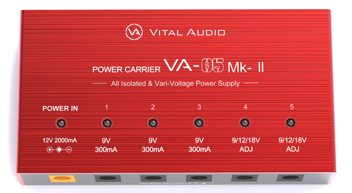 Vital Audioより、コンパクトなパワーサプライの後継機種“POWER