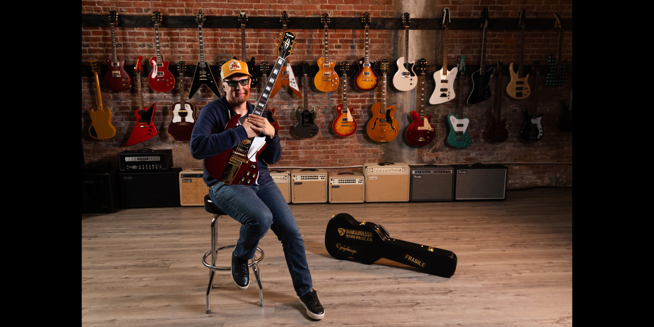 ジョー・ボナマッサの最新シグネチャー・ギター“Joe Bonamassa 1963 SG