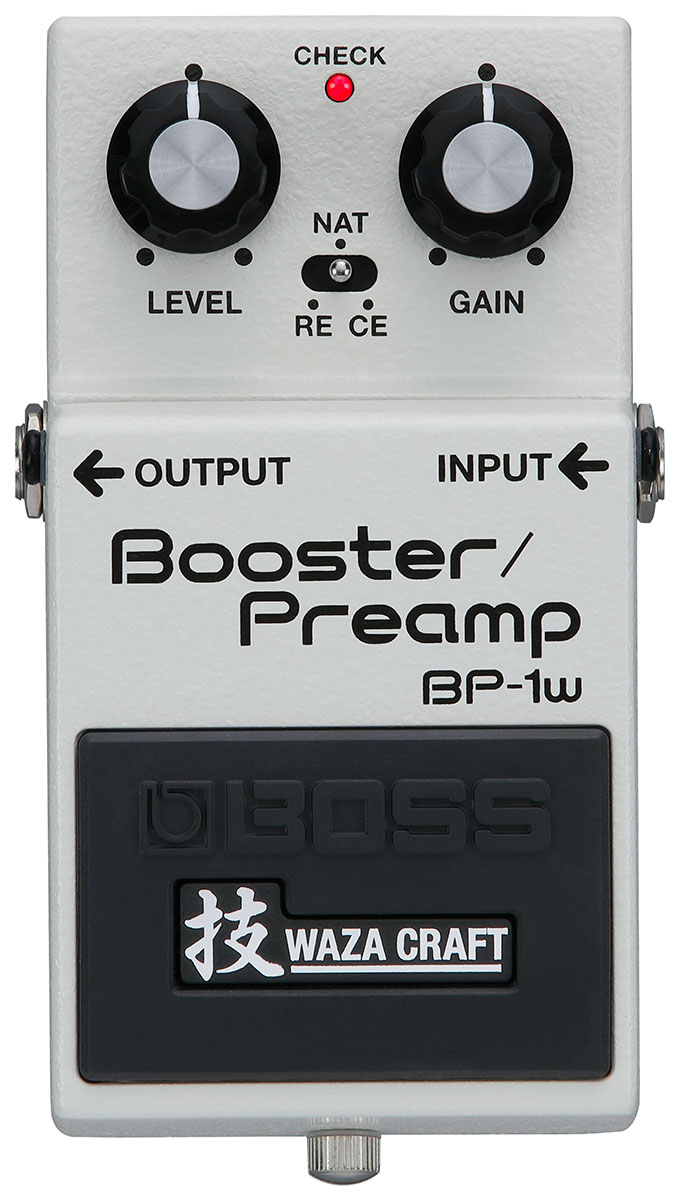 BOSSより、歴史的名機のプリアンプ・サウンドを1台に凝縮したペダル“BP