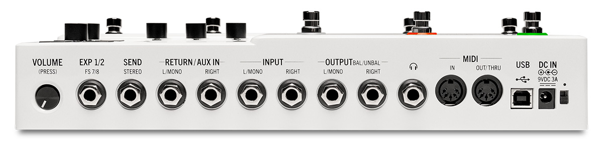 Line 6より、美しいホワイトの筐体を持つHX Stomp XLの限定モデルが