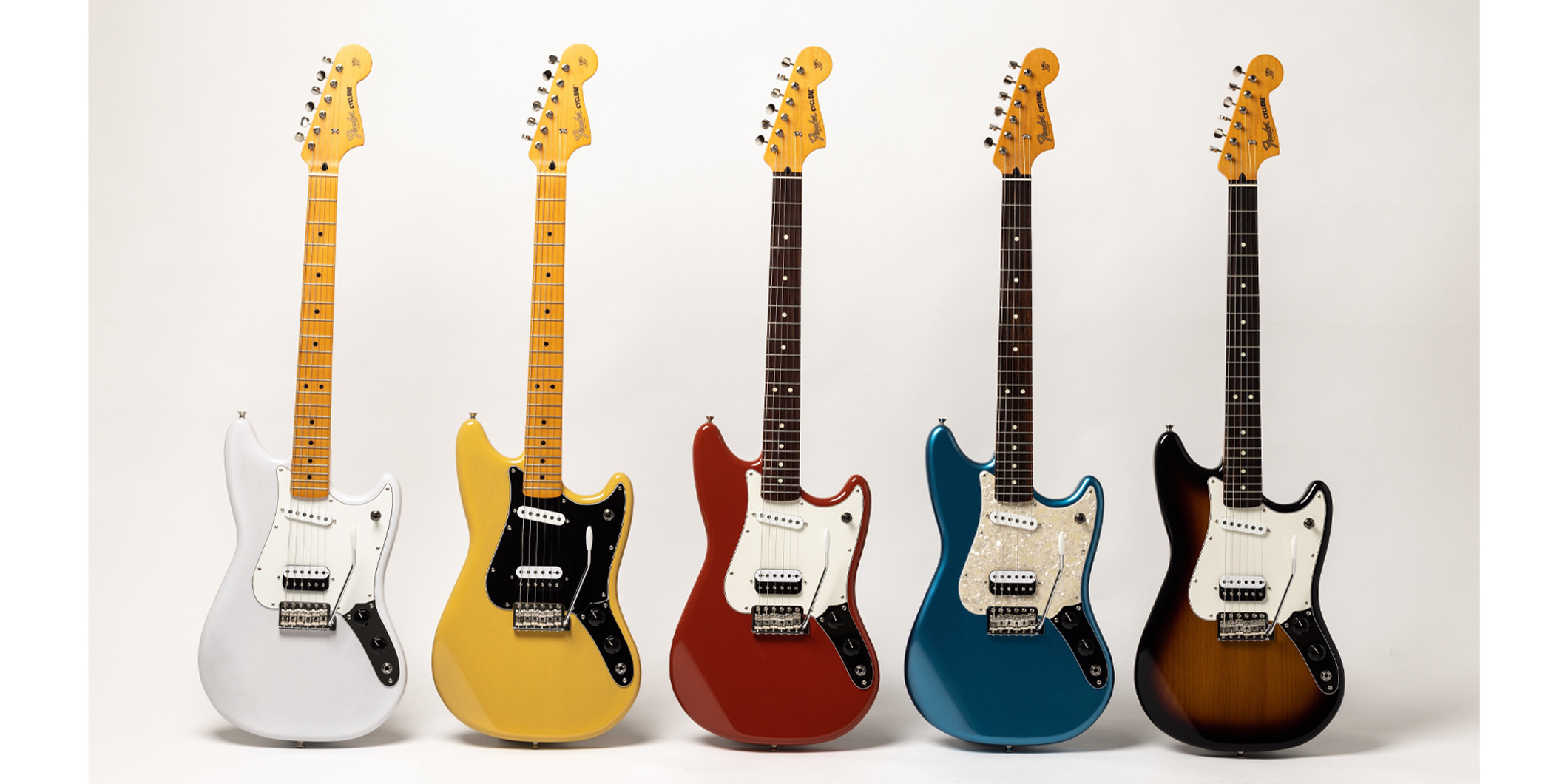 フェンダーより、日本製の新モデル“Made in Japan Limited Cyclone”が