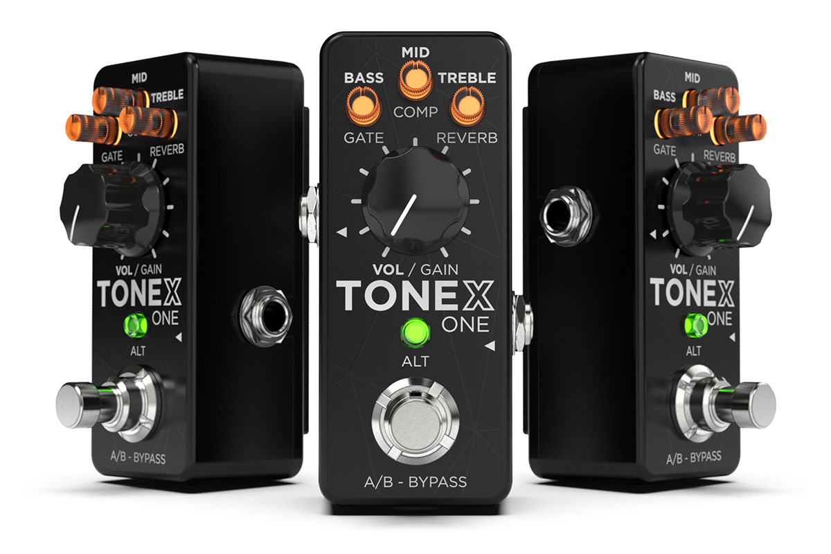 膨大な機能を凝縮したコンパクトなAIモデリング・ペダル “TONEX ONE”が