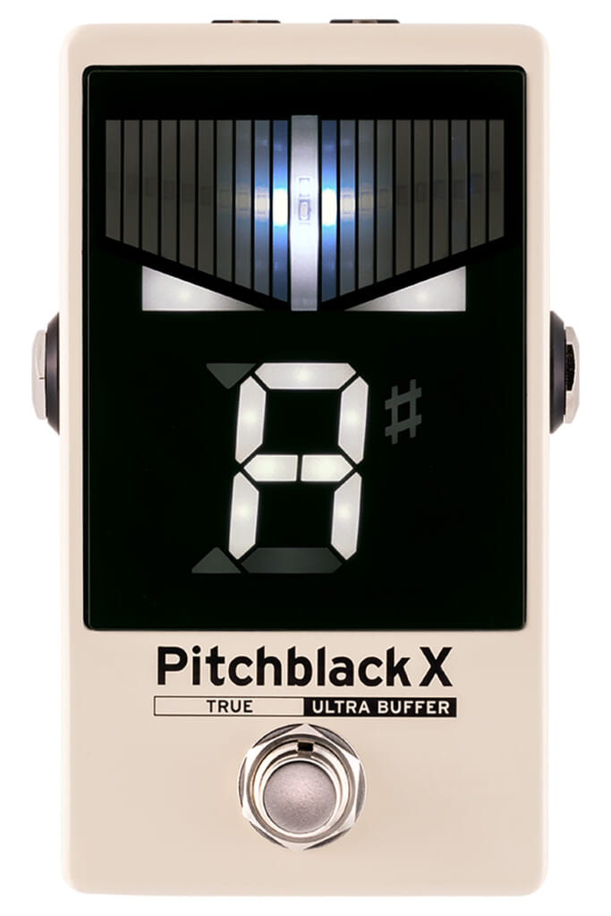 コルグ、ペダル型チューナー“Pitchblack X”の新色モデルを発表