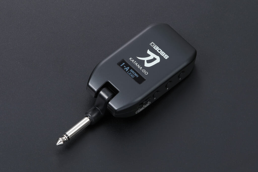 BOSSのギター用ヘッドホン・アンプ“KATANA:GO”が外観を一新して発売