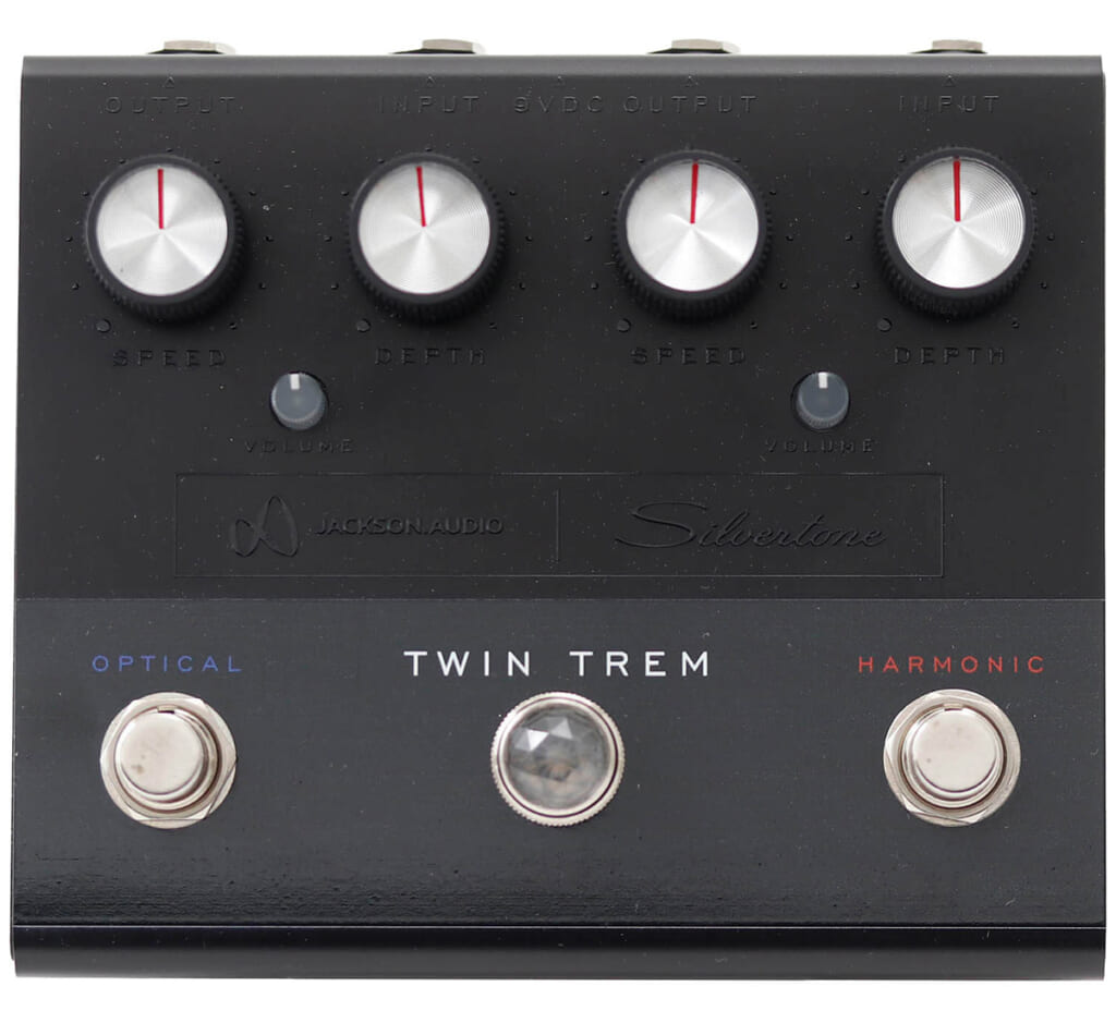 Jackson Audioより、TWIN TREMと1484 Twin Twelveのブラック