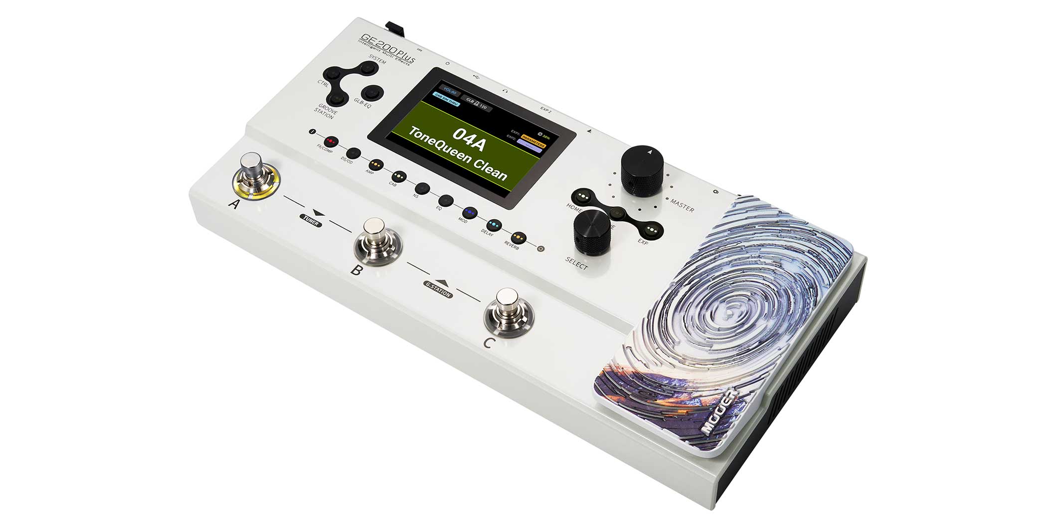 Mooerより、コンパクトさと直感的な操作が特徴の新マルチ