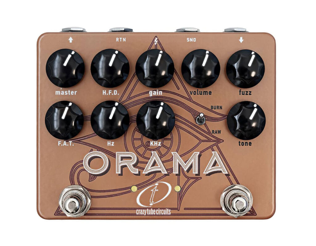 Crazy Tube Circuitsが、Orangeのアンプ・サウンドとFrantone