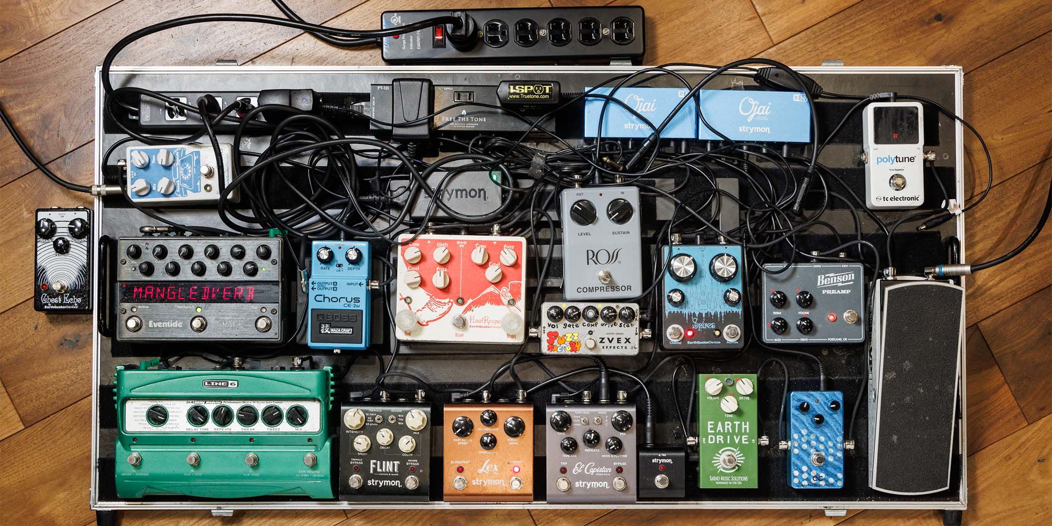 鈴木迅（Laura day romance）が使用するペダルボードを本人が解説