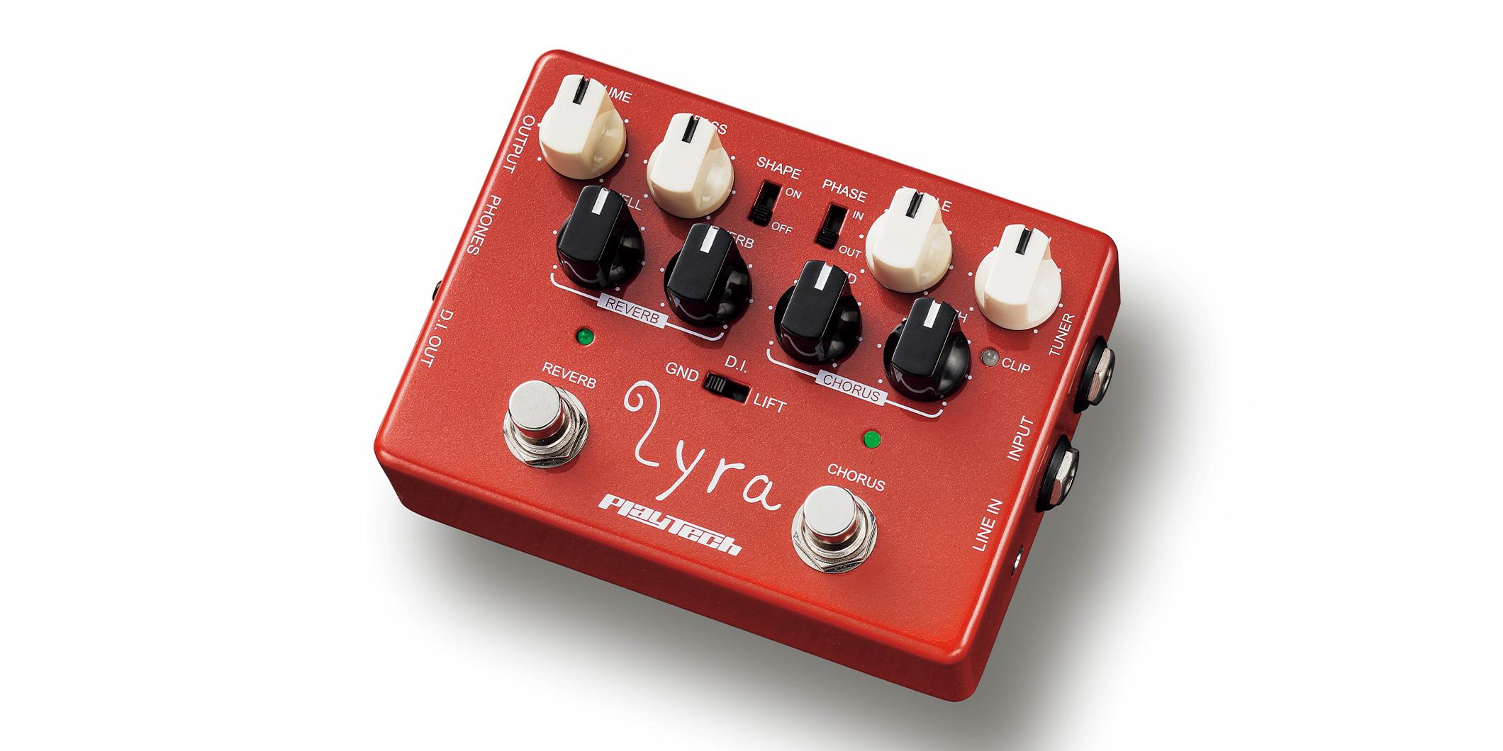 PLAYTECH／LYRA ACOUSTIC PREAMP〜低価格だけど本格派！ エフェクト