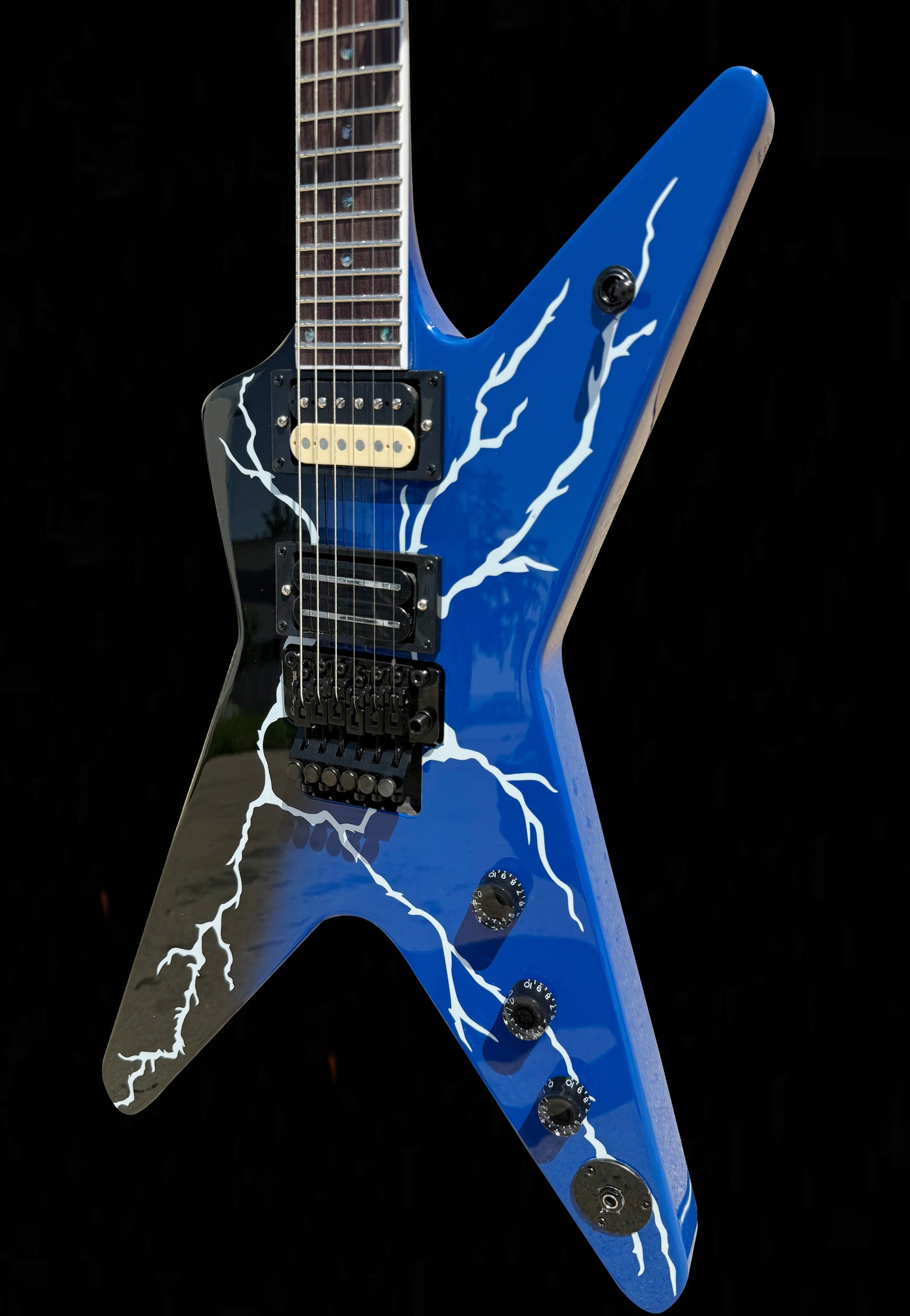 New Firefly FFVX Electric Guitar (Blue Burst Color) – GUITARS GARDEN
