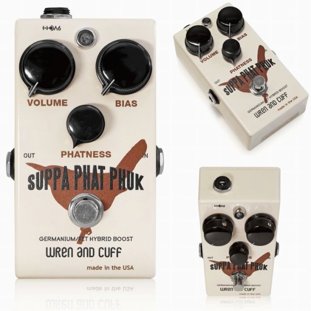 ブースター】Wren and Cuffより強力なゲルマニウムブーストペダル