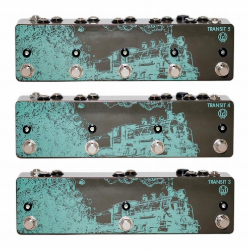 スイッチャー】WALRUS AUDIOからTrue Bypass Switcher『TRANSIT』が