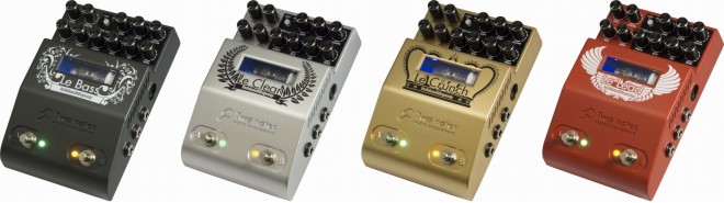 プリアンプ】あのTwo notesから真空管を搭載したペダル型のプリアンプ