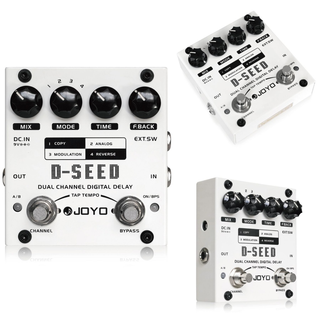ディレイ】JOYO 2つのプリセットを本体に保存することの出来るデジタル