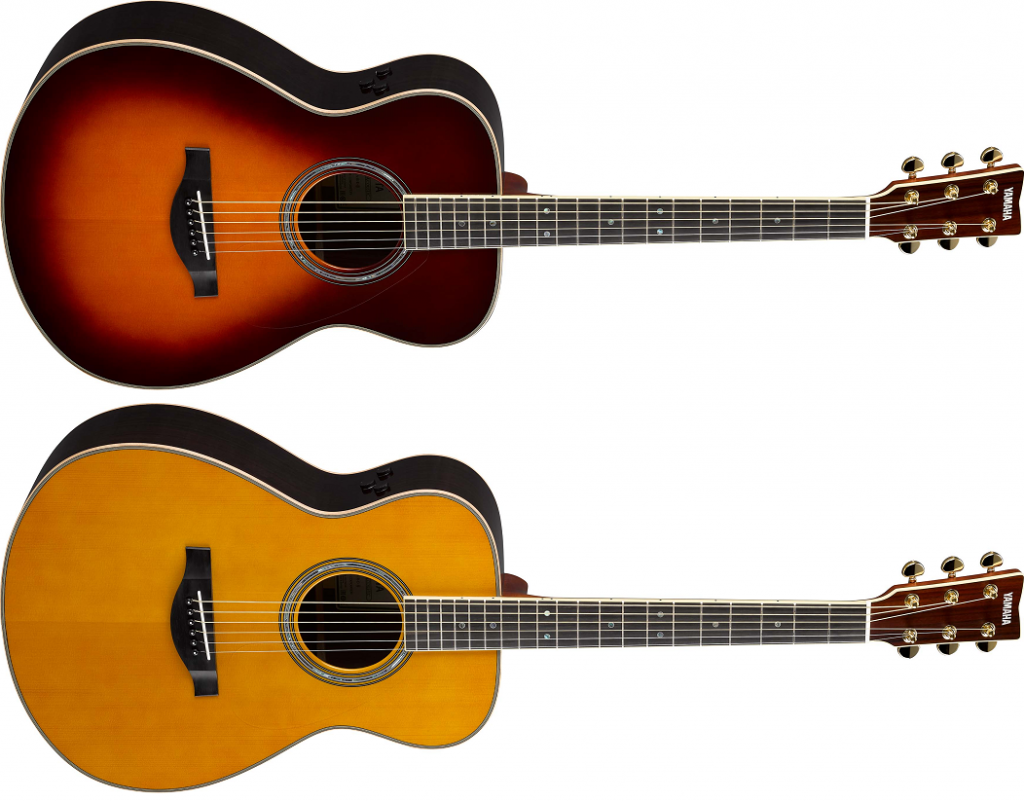 エレアコギター】ヤマハ トランスアコースティックに新カラー＆ボディ