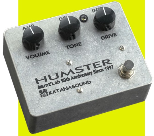 OD/ブースター】-KATANASOUND- 人気の「ハムスター」限定モデルと1ノブ