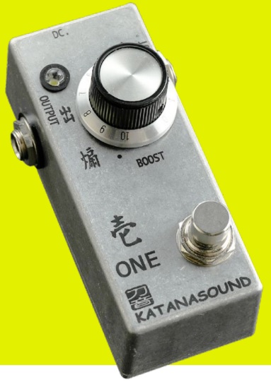 OD/ブースター】-KATANASOUND- 人気の「ハムスター」限定モデルと1ノブ