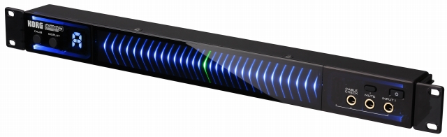 チューナー】KORGより超軽量・薄型ラックマウント・チューナー登場