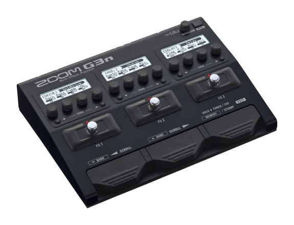 マルチエフェクター】ZOOM Gシリーズ最新モデル 「G3n」「G3Xn