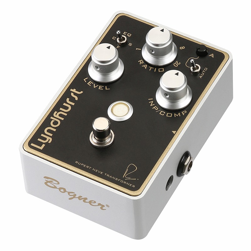 ファズ/ブースター & コンプレッサー】Bognerより Rupert Neve