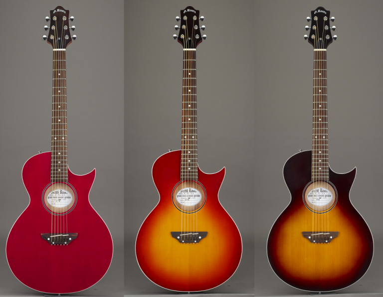 アコースティックギター】GrassRoots ”G-AC-45”にNEWカラー3色登場
