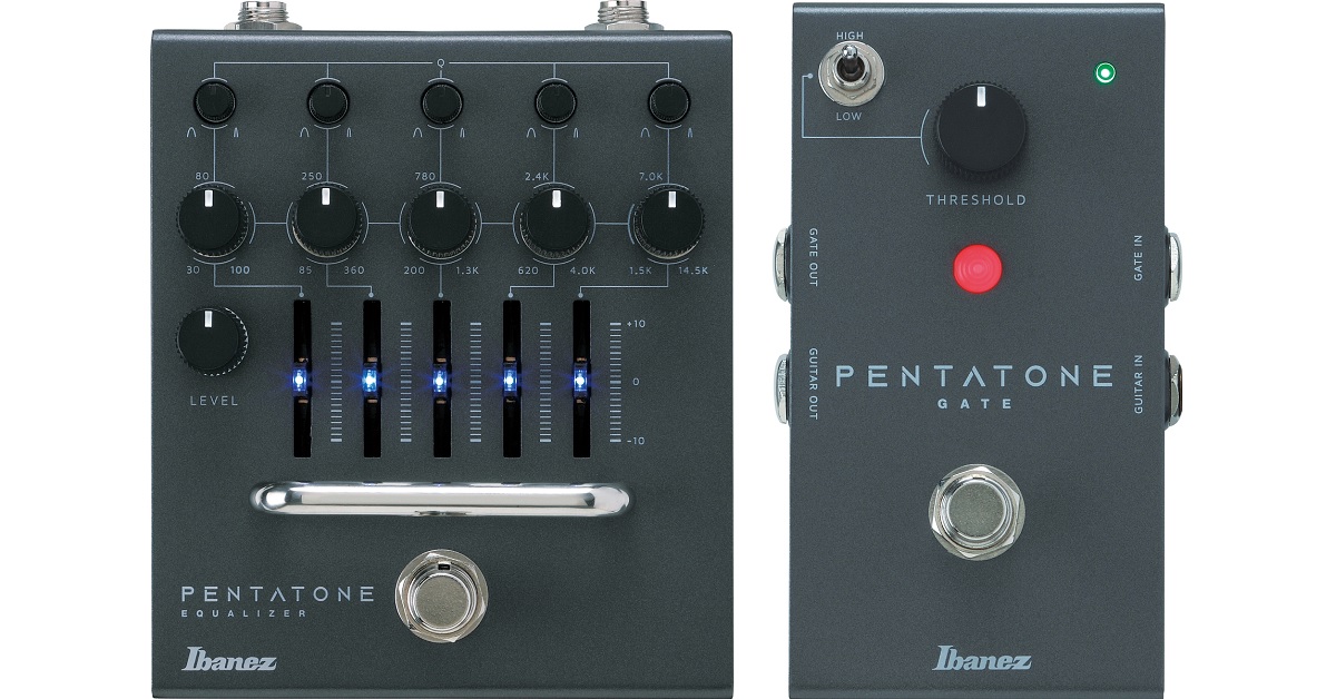 Ibanez PTEQ & PTGATE｜PTPREからEQとノイズゲートが独立して登場