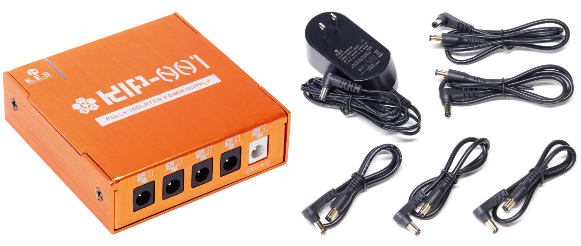 K.E.S KIP-001｜フルアイソレーテッドで連結可能、無負荷時電圧9.4V