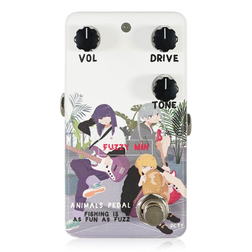 Animals PedalからCustom Illustrated 049 FISHING IS AS FUN AS FUZZ