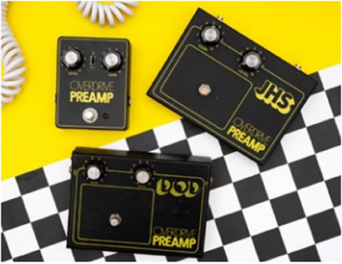 JHS Pedals OVERDRIVE PREAMP｜DOD Overdrive Preampのバージョン1を