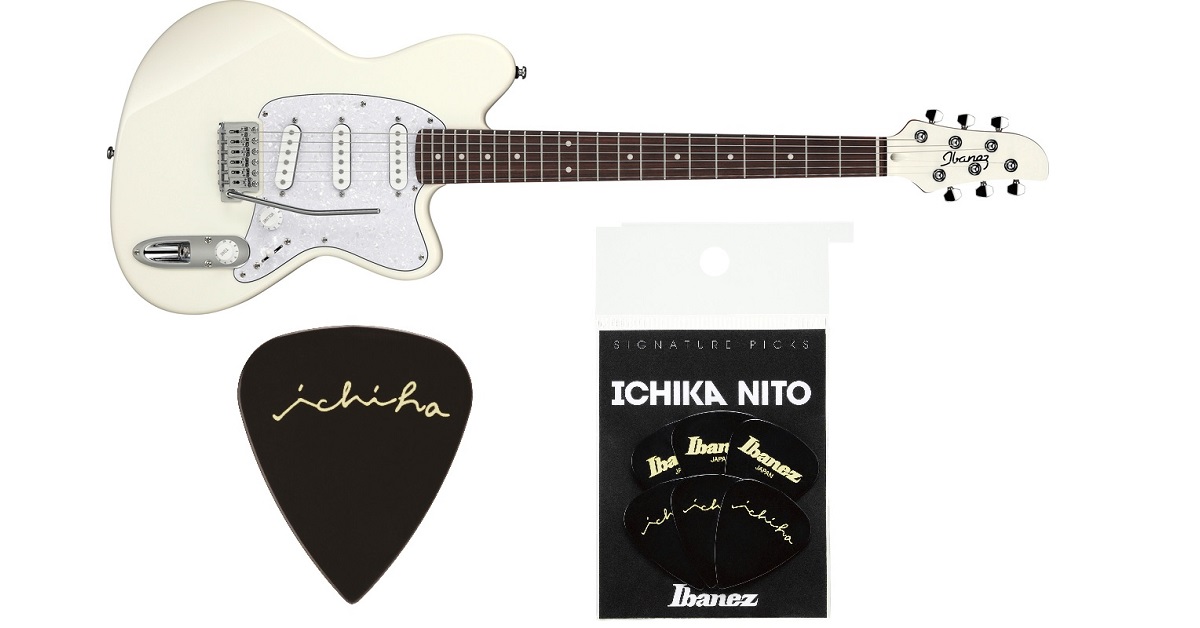 IbanezからIchikaシグネイチャーモデルのエレキギターとピックが登場