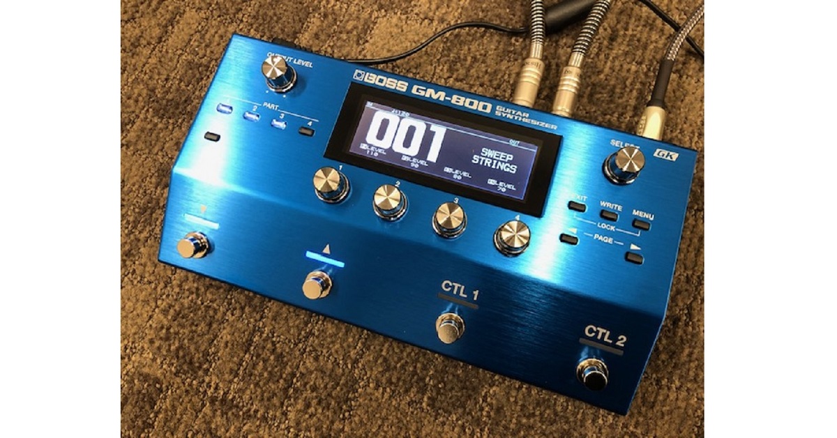 実機レビューあり】BOSS GM-800｜Roland ZEN-Core サウンド・エンジン