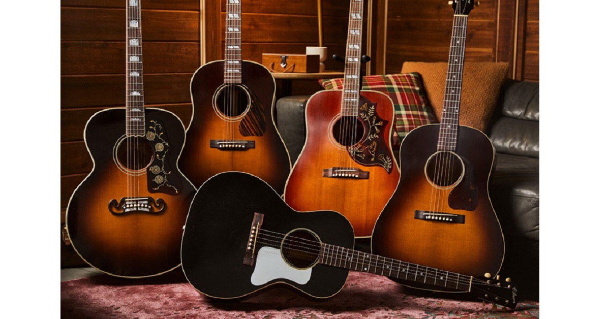 ギブソン・アコースティック・カスタムショップから、アコースティック