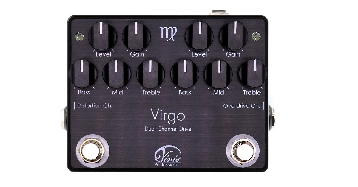 Vivie Virgo｜各々のch.に3バンドEQを搭載した2ch.仕様のドライブ