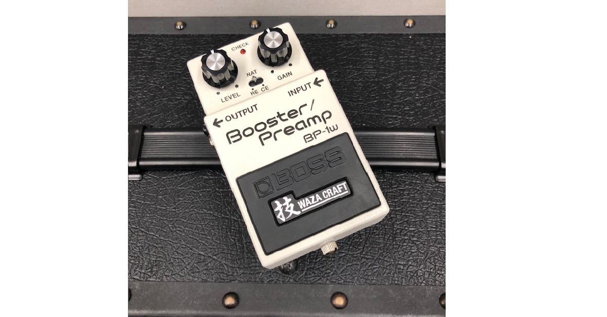 試奏レビューあり】BOSS BP-1W｜歴史的名機のプリアンプ・サウンドを1