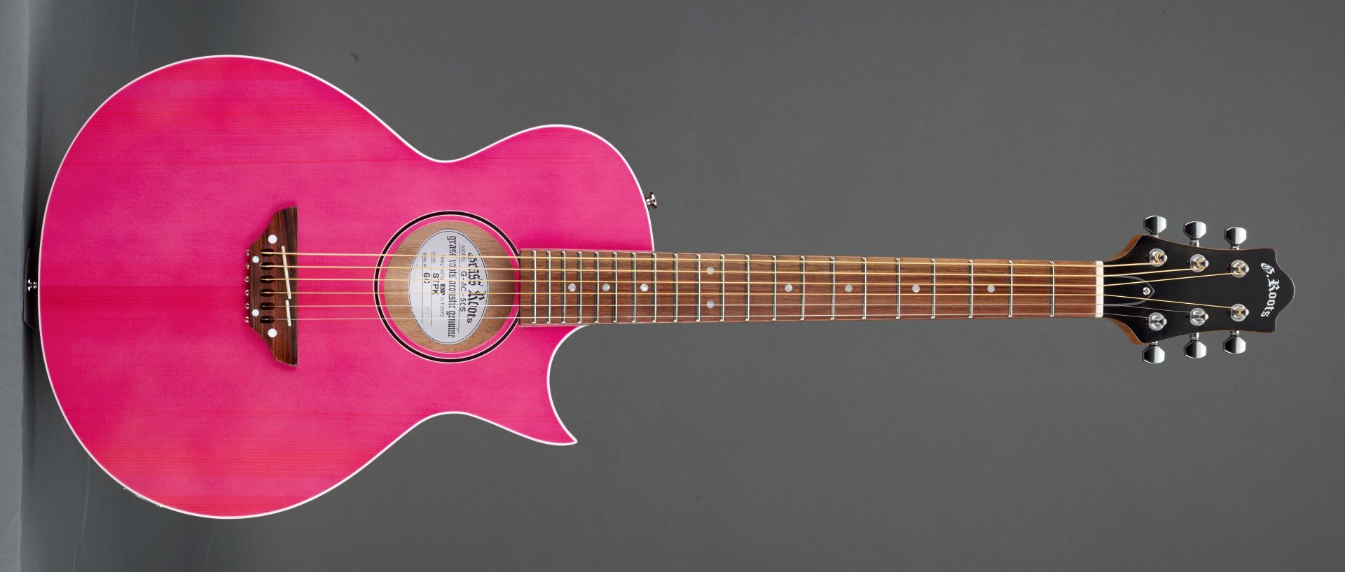 エレアコギター】-Grassroots-38mm薄型ボディで扱いやすい”G-AC-50S”に