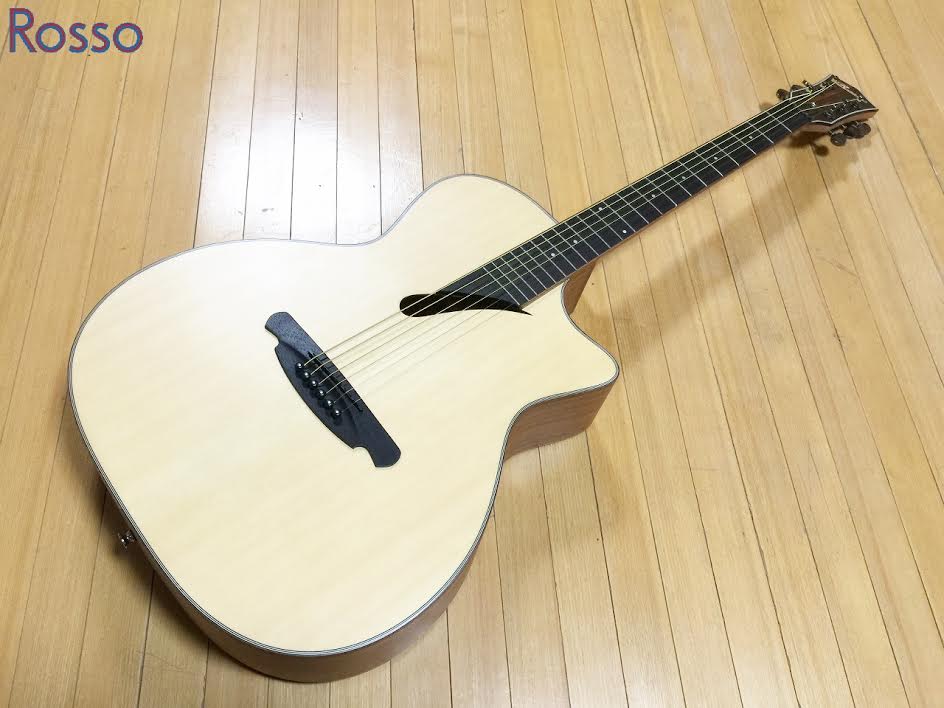 アコースティックギター】Rossoブランドのアコギが進化！細部まで