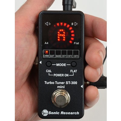 チューナー】ストロボチューナーの雄、Sonic ResearchのST-200