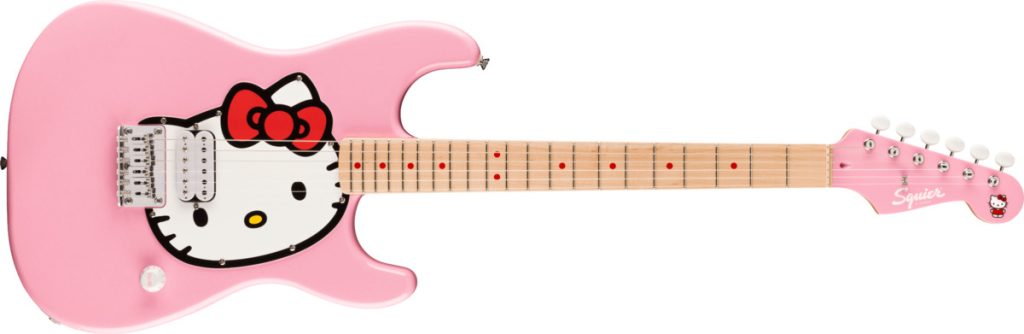 Fender/SquierよりHello Kittyコラボレーション製品が登場 | ギタセレ