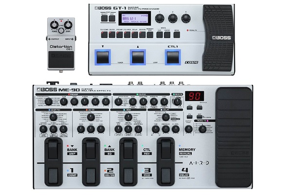 BOSSより DS-1, GT-1, ME-90 のホワイトカラーモデルが限定商品として