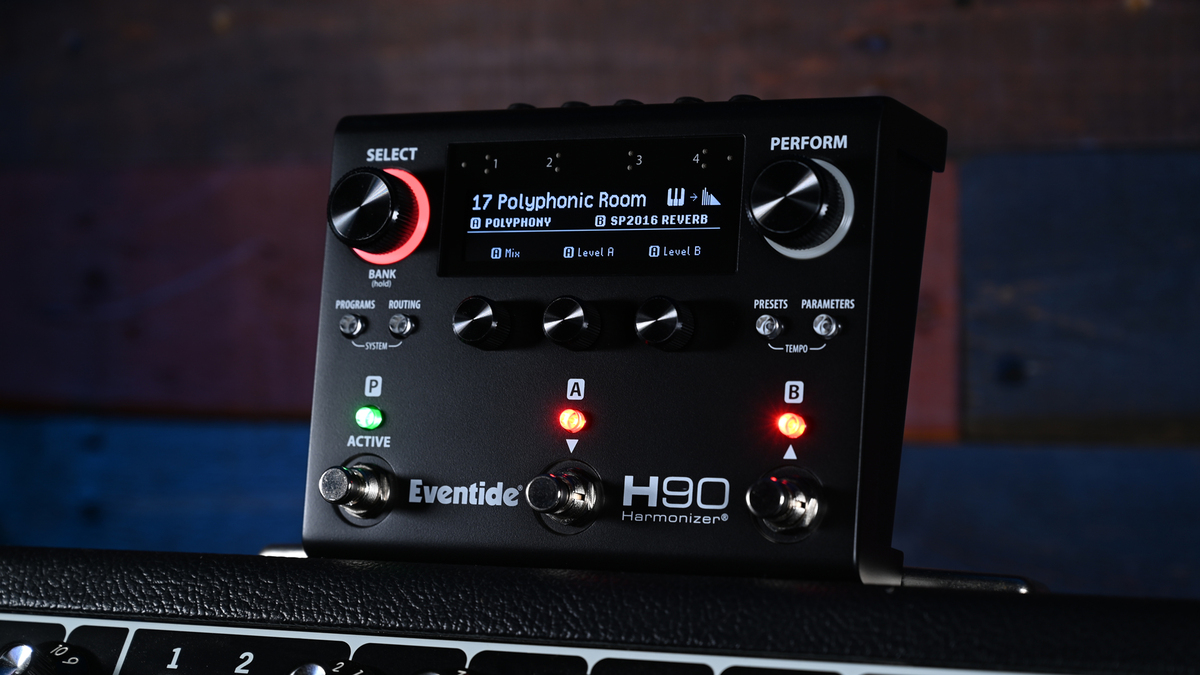 EventideのフラッグシップエフェクトペダルH90 Harmonizerに限定カラー