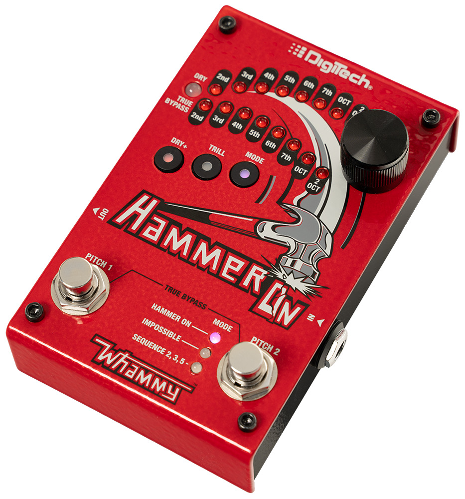 DigiTech「Hammer-On」登場 ─ 進化したWhammyテクノロジーが生む