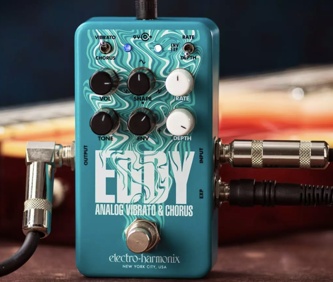 Electro Harmonix Eddy Chorus/Vibrato Review – Guitars For Idiots