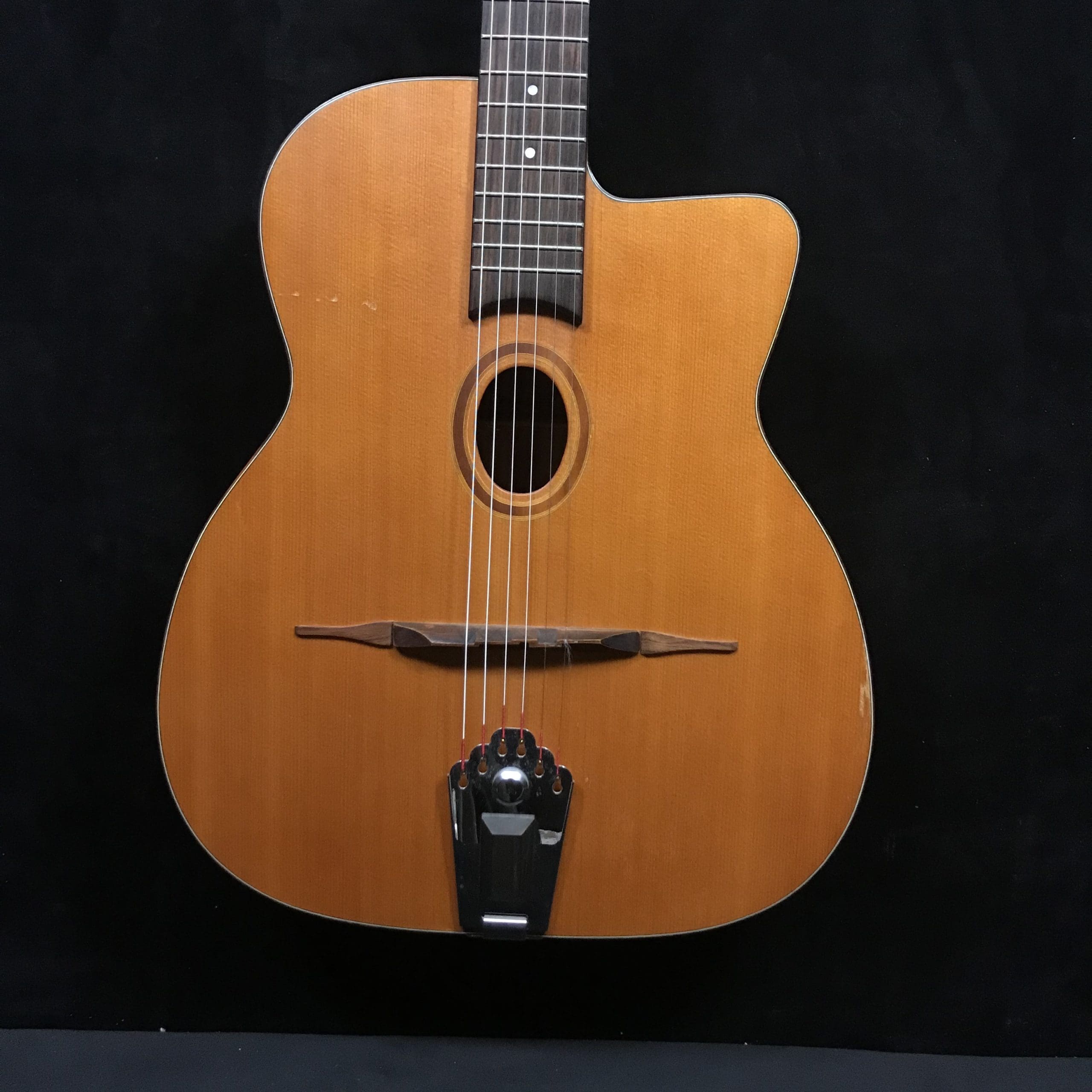 Rare vintage DG250 Saga Gypsy Macaferri Django jazz guitar made in