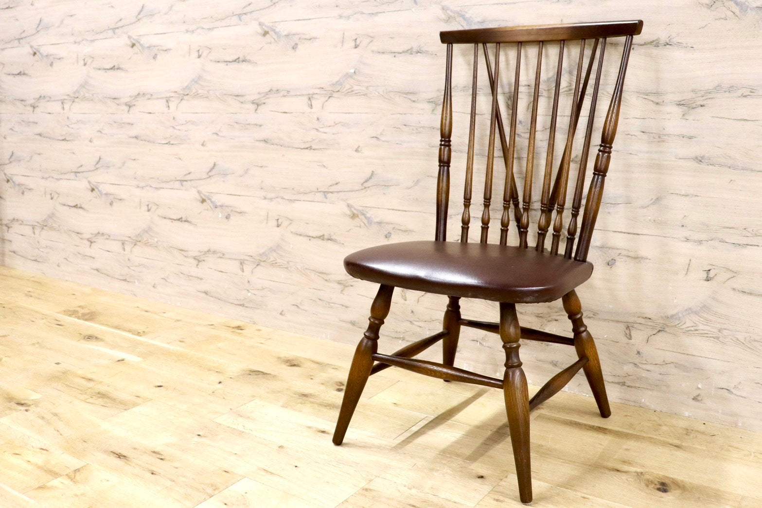 GMHH393A○飛騨産業 / HIDA キツツキ ダイニングチェア ウィンザー